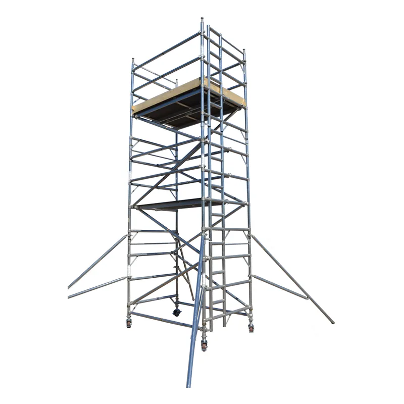 Double Width Towers for sale — 1.35m wide aluminium scaffold tower
