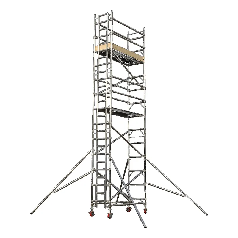 Single Width Tower Hire — 0.72m wide narrow scaffold tower from Access Towers