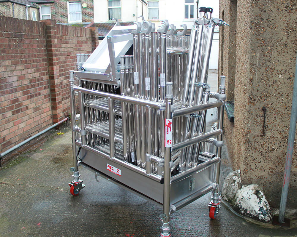 One man tower components